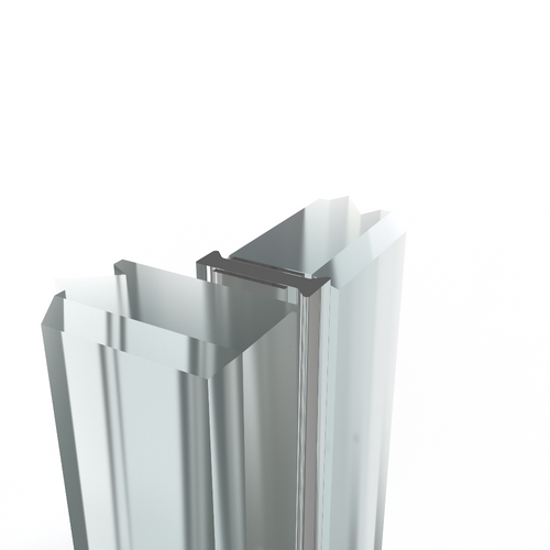 I-Line 90 Degree Corner Glass Joint – 100mm Sample
