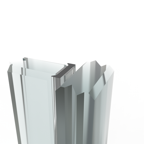I-Line 90 Degree Abutment Glass Joint – 100mm Sample