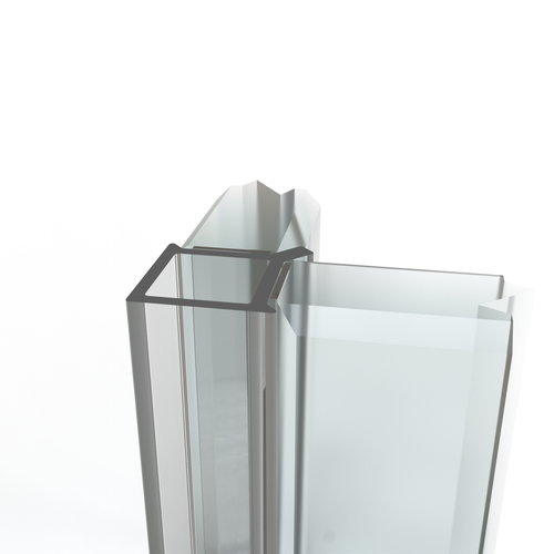 I-Line 90 Degree Infill Corner Glass Joint – 100mm Sample