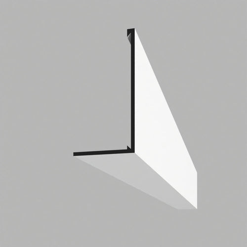 Type AG01 (20mm x 38mm Angle) – 100mm Sample – RAL 9010