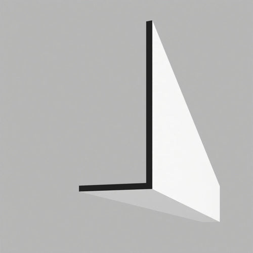 Type AG04 (15mm x 32mm Angle) – 100mm Sample – RAL 9010