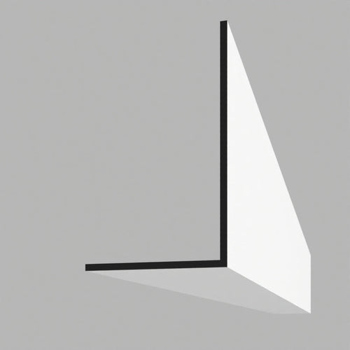 Type AG06 (25mm x 40mm Angle) – 100mm Sample – RAL 9010