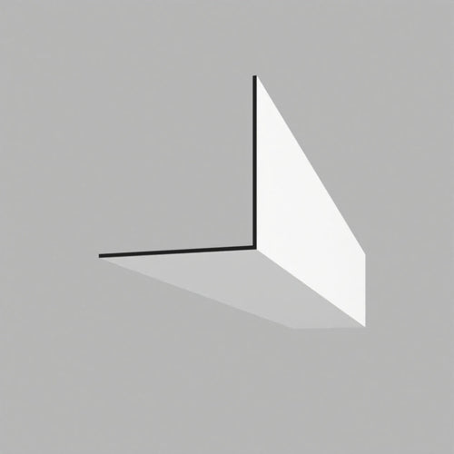 Type AG08 (50mm x 50mm Angle) – 100mm Sample – RAL 9010