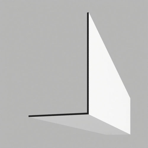 Type AG45 (45mm x 67.5mm Angle) – 100mm Sample – RAL 9010