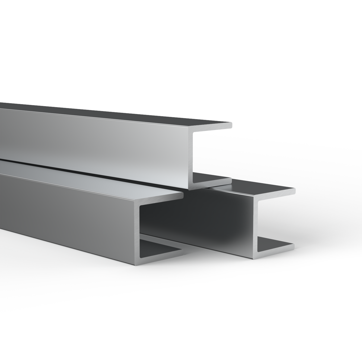 15.8mm x 15.8mm Aluminium Channel (1000mm) – QIC Direct