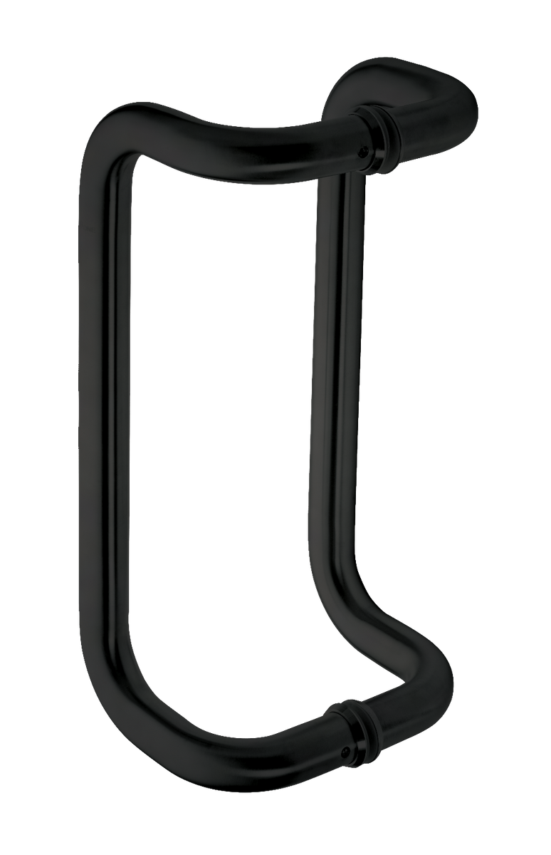 Offset Pull Handle (25x325mm) - Matte Black – QIC Direct