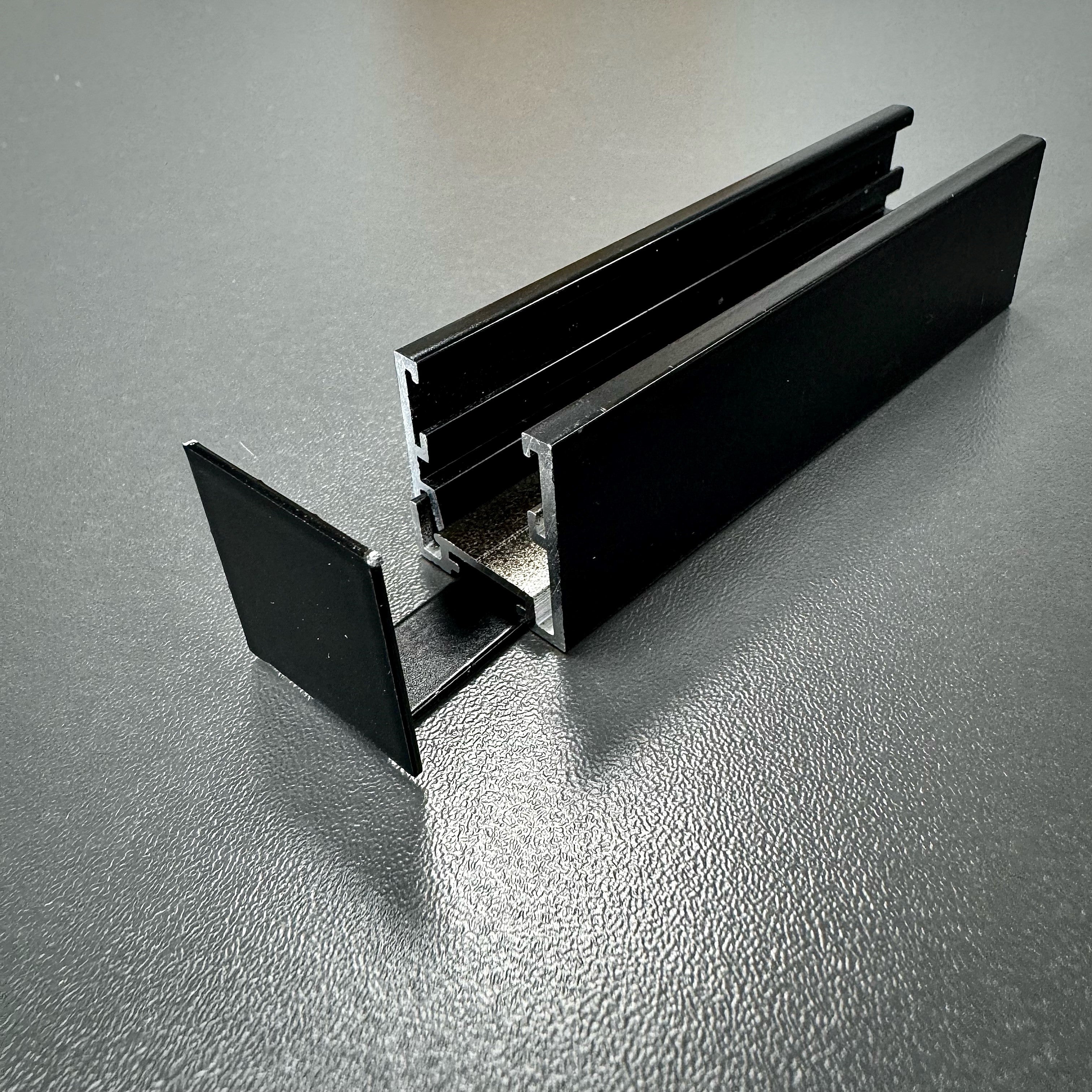 Endcaps for SG Partition Base Channel, 25mm Deep (Pair) – QIC Direct