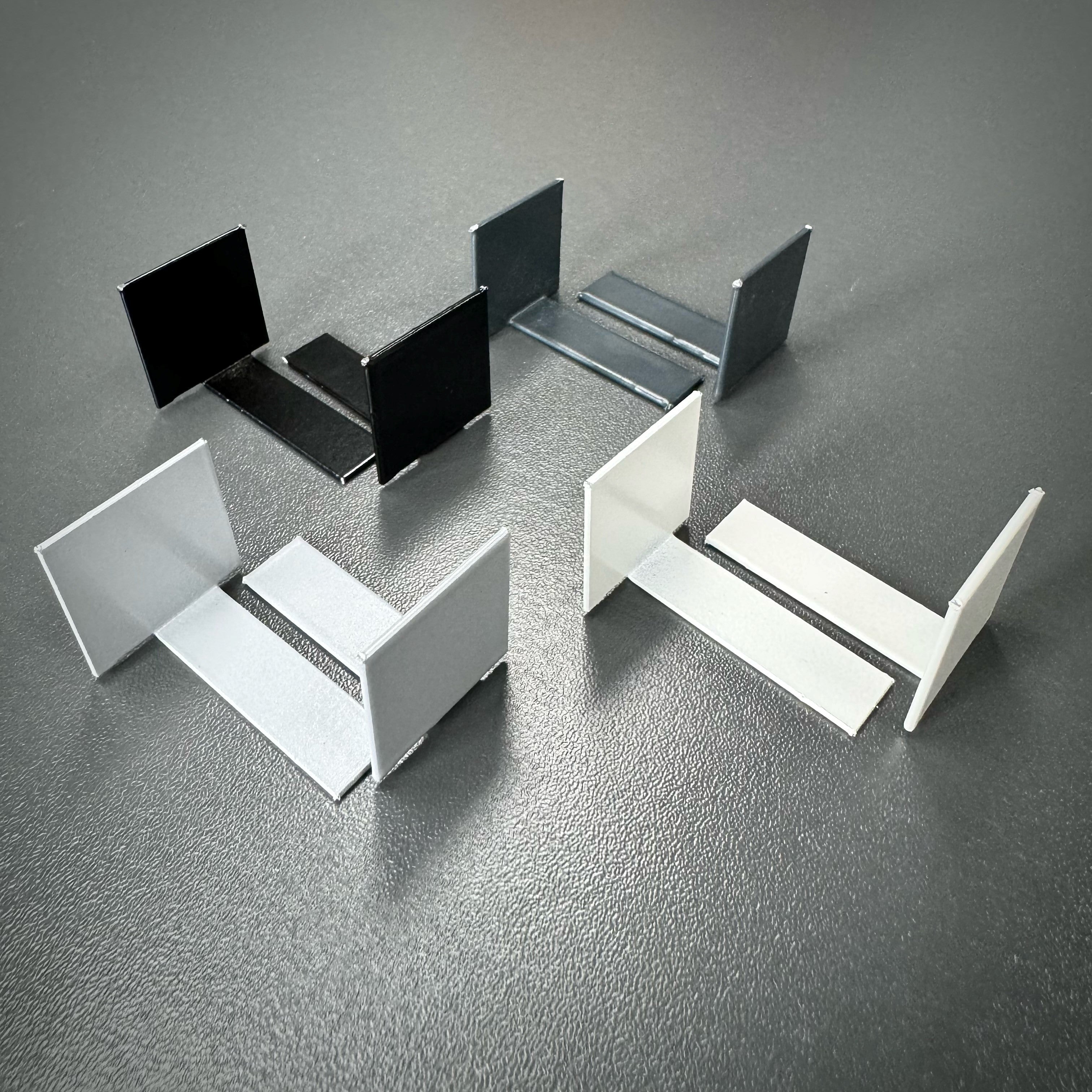 Endcaps for SG Partition Base Channel, 25mm Deep (Pair) – QIC Direct