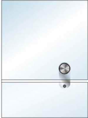 Glass Door Counter Sunk Over Stop Stainless Steel - QIC Ironmongery 